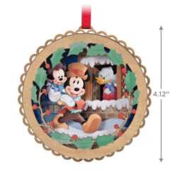 Hallmark Disney Mickey's Christmas Carol 40th Anniversary Papercraft Ornament -Home Improvement Store Mickeys Christmas Carol Characters Keepsake Ornament 1999QXD6669 03