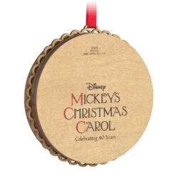 Hallmark Disney Mickey's Christmas Carol 40th Anniversary Papercraft Ornament -Home Improvement Store Mickeys Christmas Carol Characters Keepsake Ornament 1999QXD6669 06
