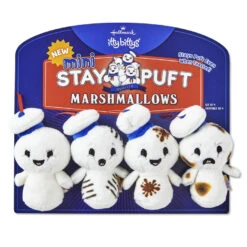 Hallmark Itty Bittys® Ghostbusters: Afterlife™ Mini Stay Puft Marshmallows Plush, Set Of 4 -Home Improvement Store Mini Stay Puft Marshmallows Ghostbusters Afterlife itty bittys 1KDD1890 03