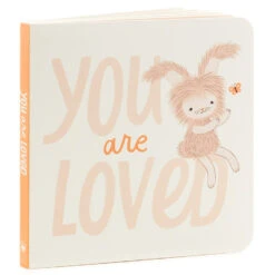 Hallmark MopTops Angora Bunny Stuffed Animal With You Are Loved Board Book -Home Improvement Store MopTops Plush Bunny Stuffed Animal Board Book 1KID1531 04
