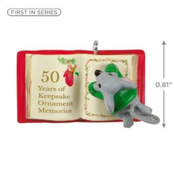 Hallmark Mini A Creature Was Stirring Special Edition Ornament -Home Improvement Store Mouse on Storybook Keepsake Ornament 1099QGO2787 03