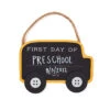 Mud Pie First Day School Bus Chalkboard Sign -Home Improvement Store Mud Pie First Day School Bus Chalkboard Sign 12600207 01