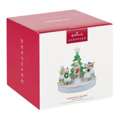 Hallmark Snowtop Lodge Christmas Concert Tabletop Decoration With Light And Sound -Home Improvement Store Musical Snowmen Ornaments Keepsake Decoration 1QFM3929 04