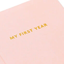 Hallmark My First Year Baby Book For Girl -Home Improvement Store My First Year Pink Baby Book for Girl 1BBA4136 05
