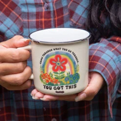 Natural Life Grow Through Ceramic Camp Mug, 16 Oz. 7 Natural Life Grow Through Ceramic Camp Mug, 16 Oz. -Home Improvement Store Natural Life Grow Through Ceramic Camp Mug MUG465 03