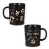 Hallmark Disney Tim Burton's The Nightmare Before Christmas Let The Nightmare Begin Mug, 16.5 Oz. -Home Improvement Store Nightmare Before Christmas Black Quote Mug 1HGN1512 01