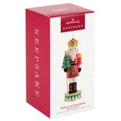Hallmark Noble Nutcrackers Special Edition Porcelain Ornament -Home Improvement Store Nutcracker With Tree Keepsake Ornament 3499QGO2979 04