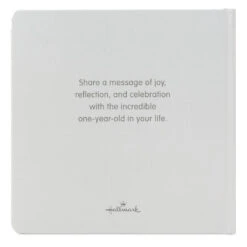 Hallmark One Is Wonderful! Birthday Book -Home Improvement Store One Is Wonderful Birthday Book 1BOK1516 02