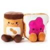 Hallmark Better Together Peanut Butter And Jelly Magnetic Plush, 5" -Home Improvement Store Peanut Butter Jar and Bread With Jelly Magnetic Plush 1KID1641 01
