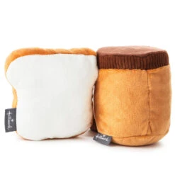 Hallmark Better Together Peanut Butter And Jelly Magnetic Plush, 5" 7 Hallmark Better Together Peanut Butter And Jelly Magnetic Plush, 5" -Home Improvement Store Peanut Butter Jar and Bread With Jelly Magnetic Plush 1KID1641 03