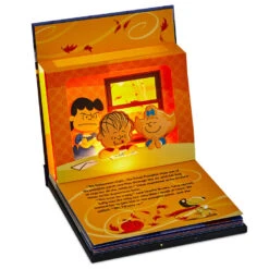 Hallmark Peanuts® It's The Great Pumpkin, Charlie Brown Lighted Pop-Up Book -Home Improvement Store Peanuts Its the Great Pumpkin Charlie Brown Book 1KHW1024 04