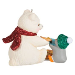 Hallmark Snowball And Tuxedo Sharing A Slice Ornament 13 Hallmark Snowball And Tuxedo Sharing A Slice Ornament -Home Improvement Store Polar Bear and Penguin Keepsake Ornament 1799QXR8049 06