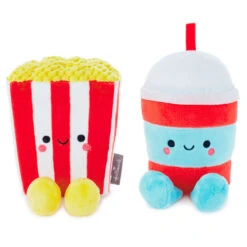 Hallmark Better Together Popcorn And Slushie Magnetic Plush, 5" -Home Improvement Store Popcorn and Slushie Magnetic Plush 1KID2090 03