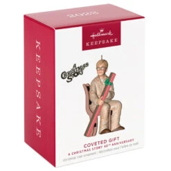 Hallmark A Christmas Story™ 40th Anniversary Coveted Gift Ornament -Home Improvement Store Ralphie With Christmas Gift Keepsake Ornament 2099QXI6007 04
