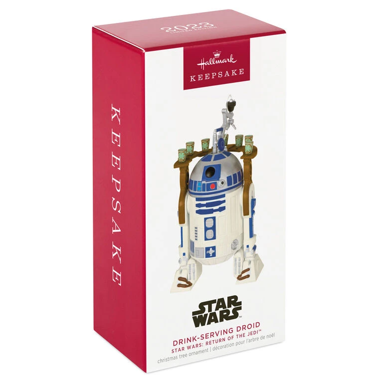 Hallmark Star Wars: Return Of The Jedi™ Drink-Serving Droid Ornament 6 Hallmark Star Wars: Return Of The Jedi™ Drink-Serving Droid Ornament - Image 4