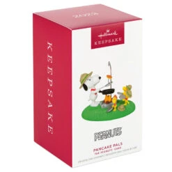 Hallmark The Peanuts® Gang Pancake Pals Ornament -Home Improvement Store Snoopy Beagle Scouts Pancake Breakfast Keepsake Ornament 1899QXI7049 04