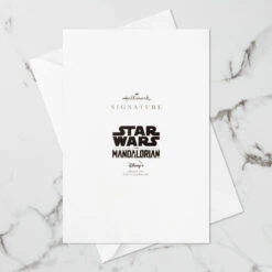 Hallmark Star Wars: The Mandalorian™ Grogu™ Warm Wishes 3D Pop-Up Holiday Card -Home Improvement Store Star Wars The Mandalorian Grogu 3D PopUp Holiday Card 1499XXH9985 09