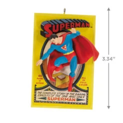 Hallmark DC™ 85th Anniversary Superman™ Ornament -Home Improvement Store Superman Comic Book Keepsake Ornament 1999QXI6109 03