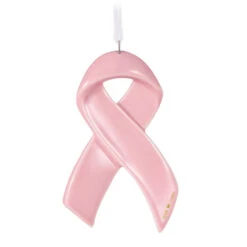 Hallmark Strength Within Pink Ribbon Porcelain Ornament Benefiting Susan G. Komen® -Home Improvement Store Susan G Komen Pink Ribbon Keepsake Ornament 1999QXI7427 06