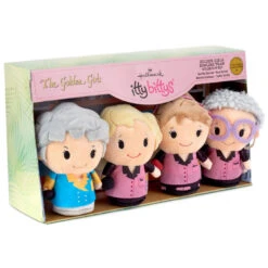 Hallmark Itty Bittys® The Golden Girls Bowling Team Plush Collector Set Of 4 -Home Improvement Store The Golden Girls Bowling Team Plush itty bittys 1KDD2141 03