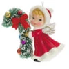 Hallmark Vintage Angel Porcelain Ornament -Home Improvement Store Vintage Angel With Candy Cane Keepsake Ornament 2499QXT4127 01