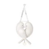 Hallmark Our Anniversary 2023 Porcelain Ornament -Home Improvement Store White Love Birds Anniversary Keepsake Ornament 1999QHX3069 01