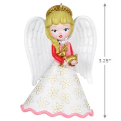 Hallmark Heirloom Angels Ornament -Home Improvement Store White Pink Angel Keepsake Ornament 1699QXR8197 03