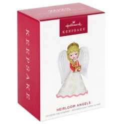Hallmark Heirloom Angels Ornament -Home Improvement Store White Pink Angel Keepsake Ornament 1699QXR8197 04