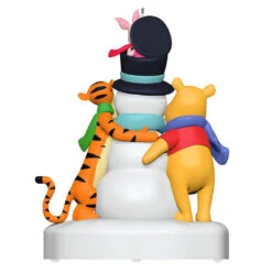 Hallmark Disney Winnie The Pooh A Happy Holiday Hug Musical Ornament -Home Improvement Store Winnie the Pooh Tigger Piglet Keepsake Ornament 2999QXD6737 06