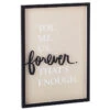 Hallmark You Me Us Forever Quote Sign, 11x16 -Home Improvement Store You Me Us Forever Quote Sign 1SNN1030 01